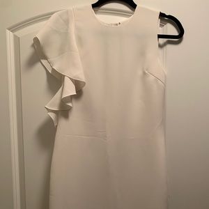 White cocktail dress